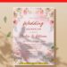 (Easily Edit PDF Invitation) Spring Blossom Wedding Invitation