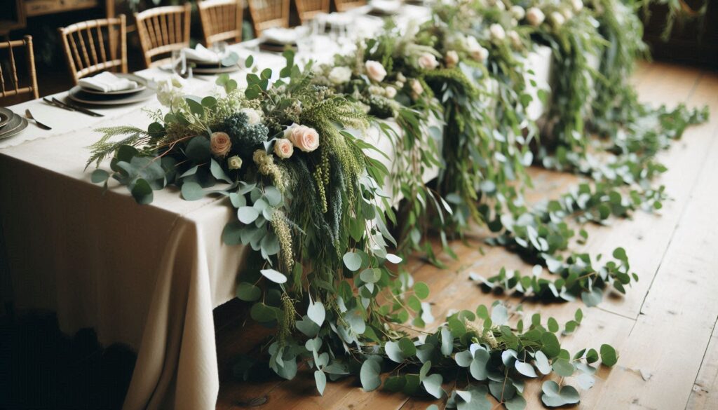 Draped Greenery Ivy Garland