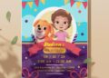 (Easily Edit PDF Invitation) Adorable ChuChu TV Kids Birthday Invitation