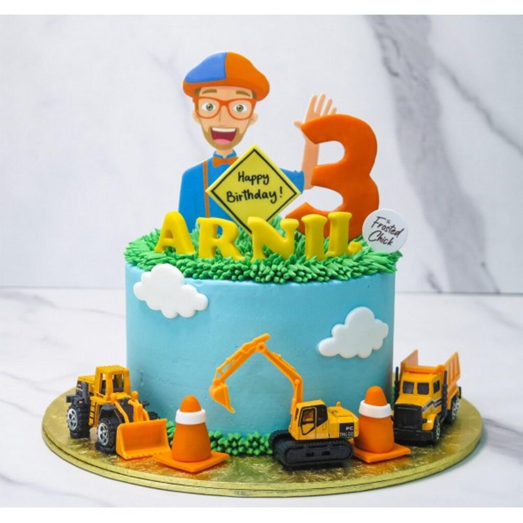 Blippi Birthday Cake