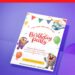 (Free PDF Invitation) Cheerful Go Jetter Birthday Invitation