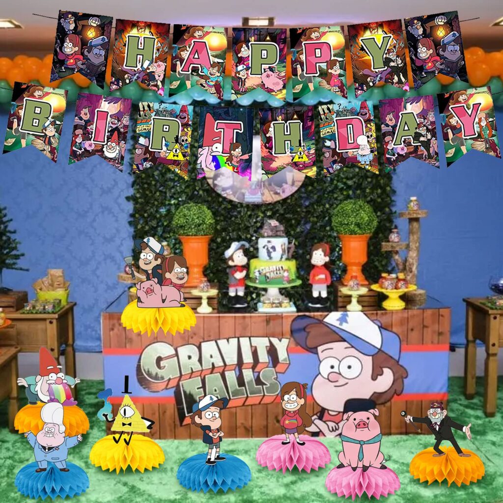 Gravity Falls Birthday Party Supply