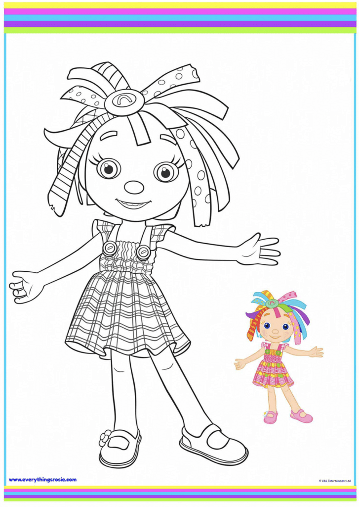 Everything's Rosie Coloring Pages Templates