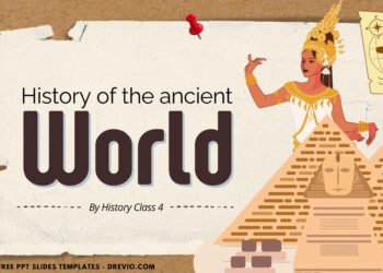 (Free Canva Template) Engaging History Class PPT Slides Templates For Kids