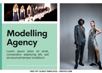 (Free Canva Template) Modelling Agency Mood Board PPT Slides Templates