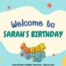(Free Canva Template) Lovely Beat Bugs Birthday Banner Templates