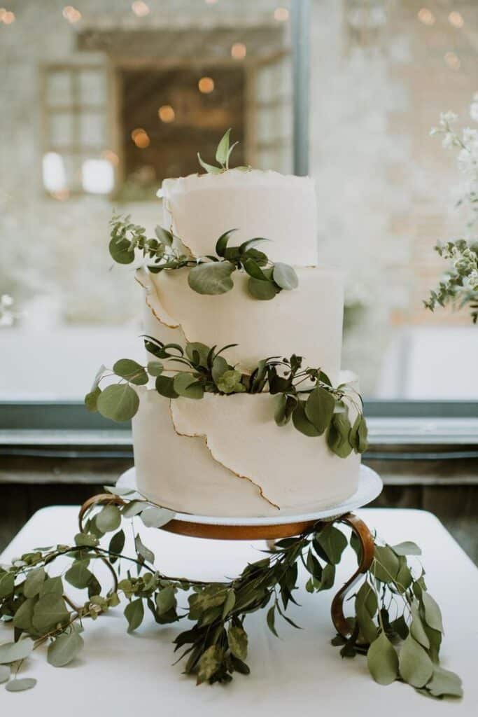 Preview Of Eucalyptus Wedding Cake