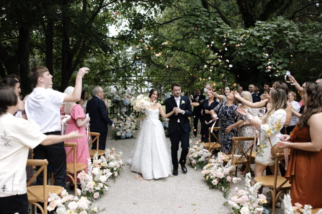 Festive Vintage Style Wedding With Family and Friends