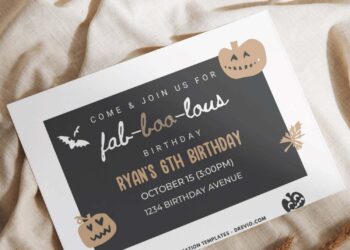 Adorable Halloween Invitation