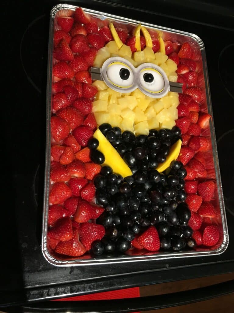 Minions Party Snack - Fruit Platter