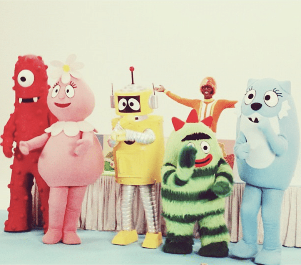 Yo Gabba Gabba Toodee and Muno