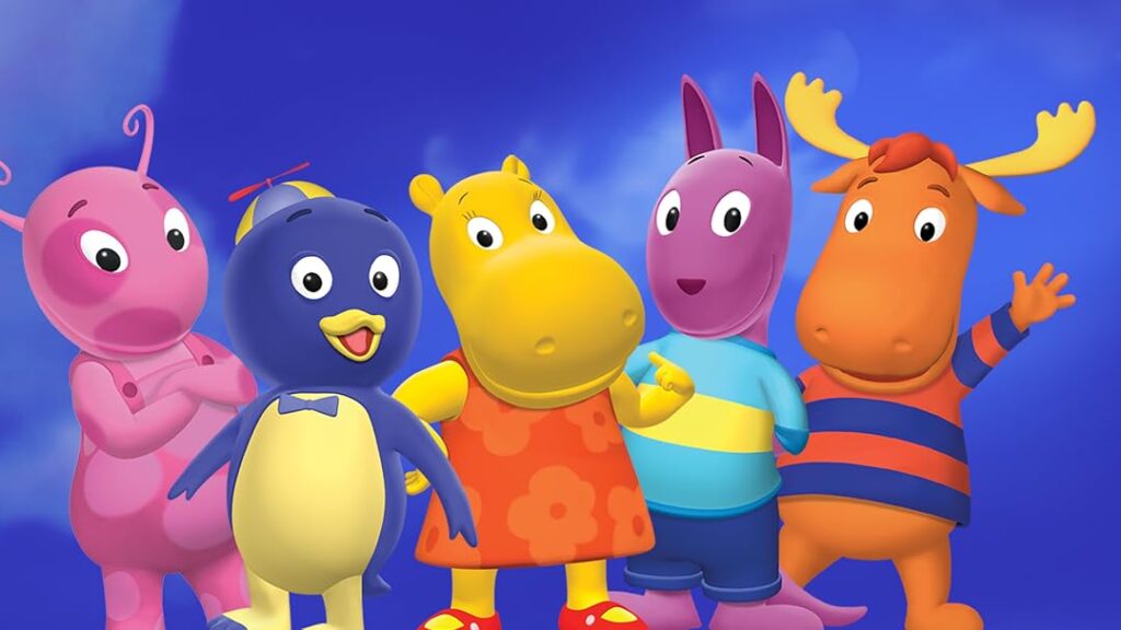 Backyardigans Tyrone, Uniqua and Austin