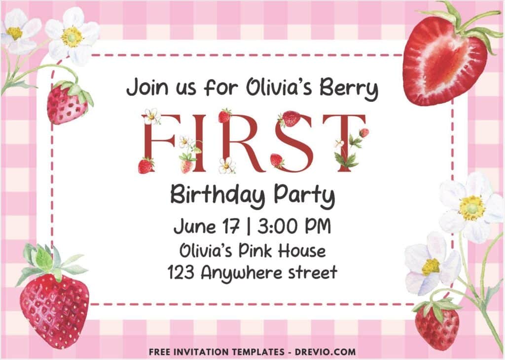 Berry Invitation