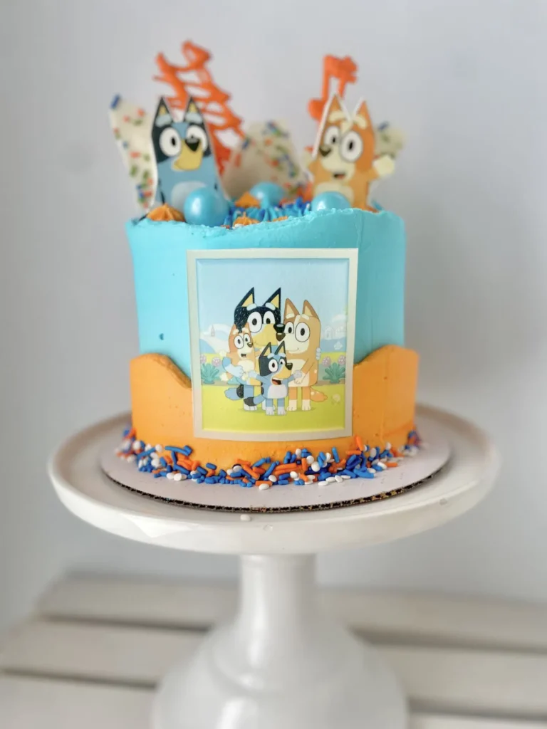 Bluey Birthday Party Cakes