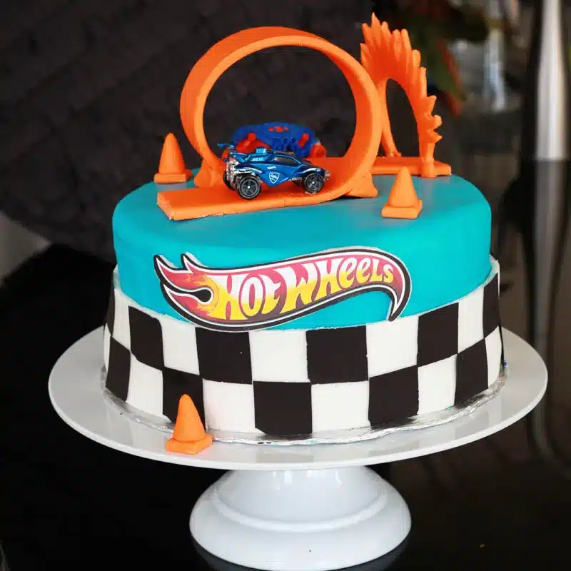 Hot Wheels Birthday Party Cakes