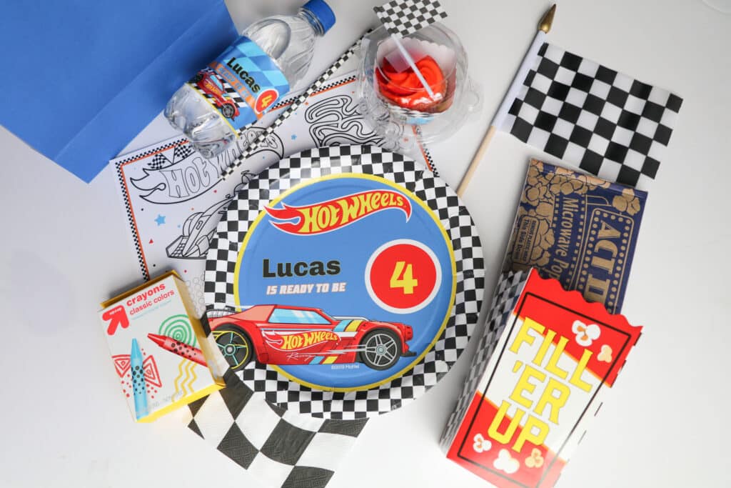 Hot Wheels Favors