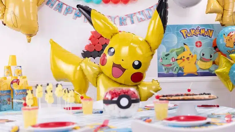 Pokemon Birthday Party Centerpieces