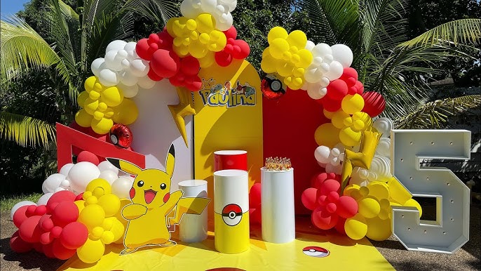 Pokemon Birthday Party Decor