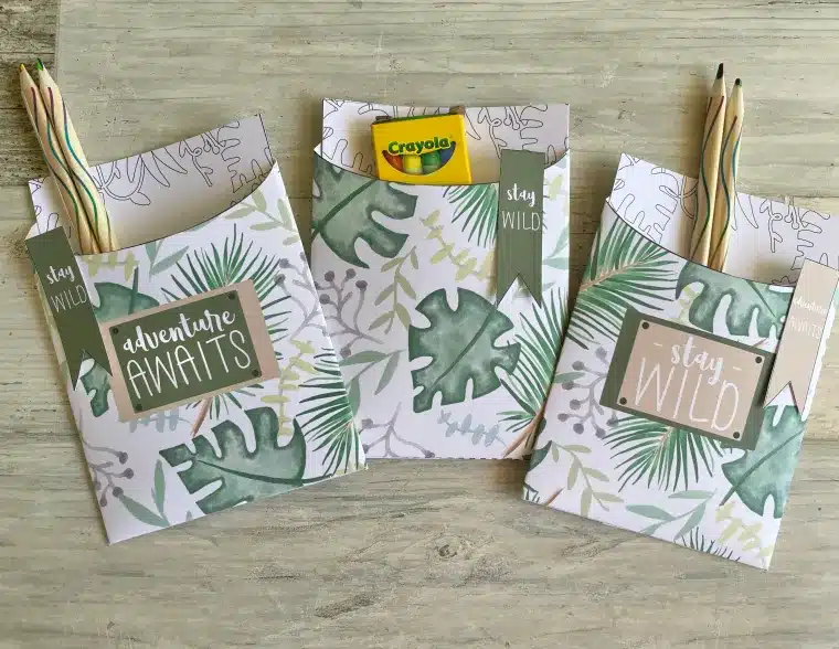 Safari Birthday Party Favors