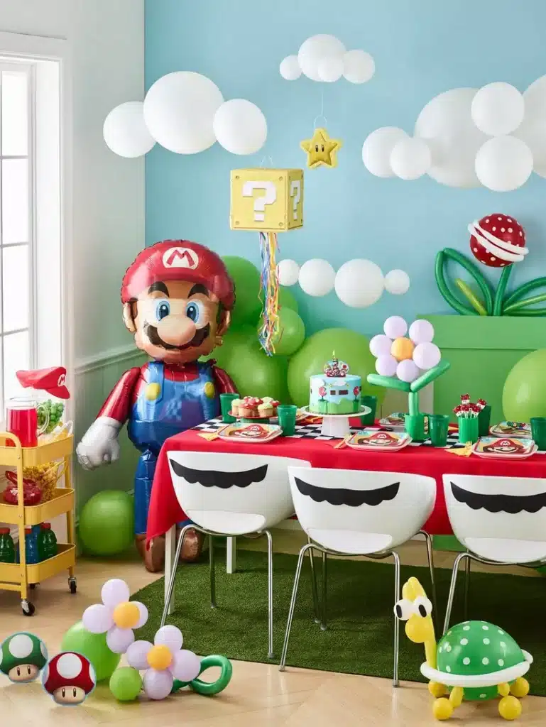 Super Mario Birthday Decorations