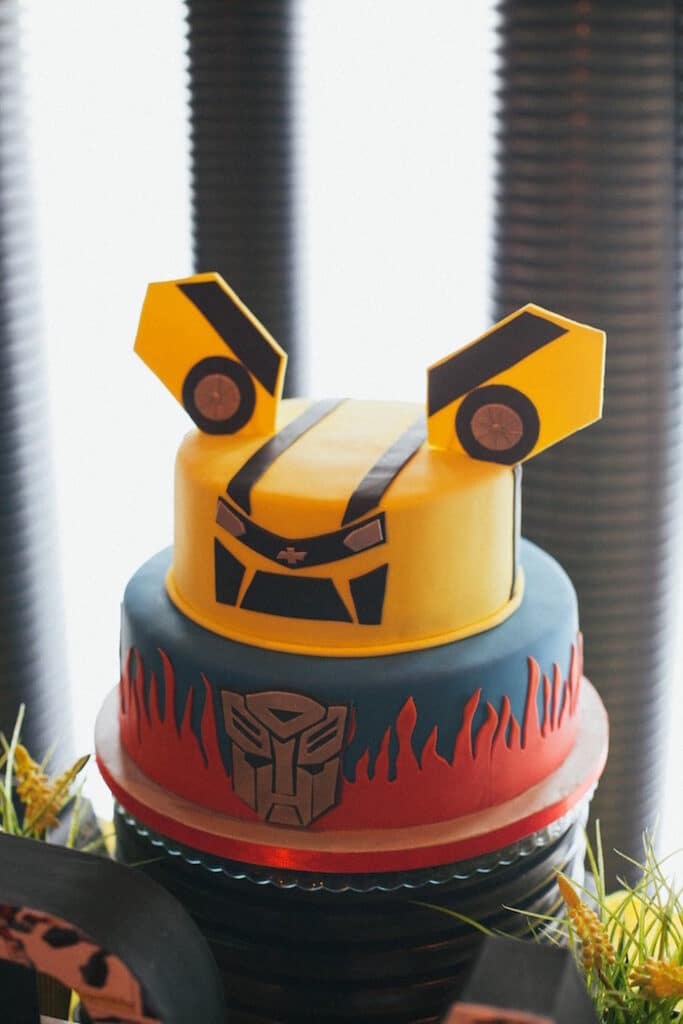 Transformer Birthday Party Cakes