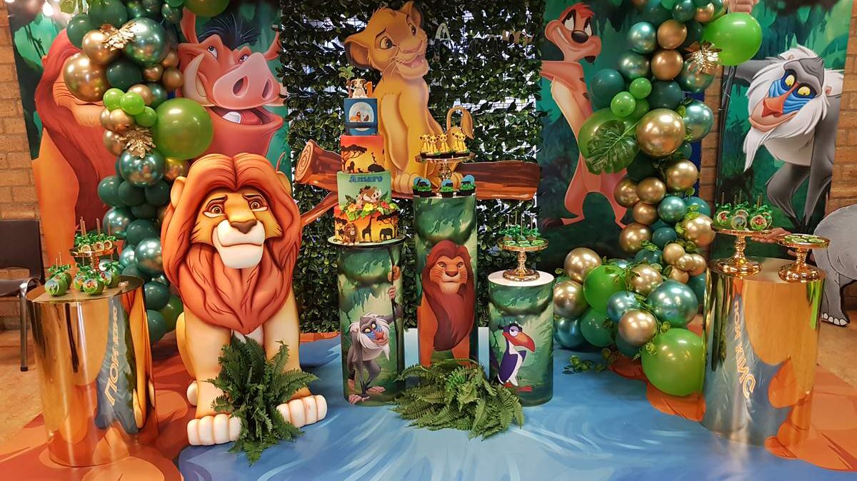 lion king birthday party