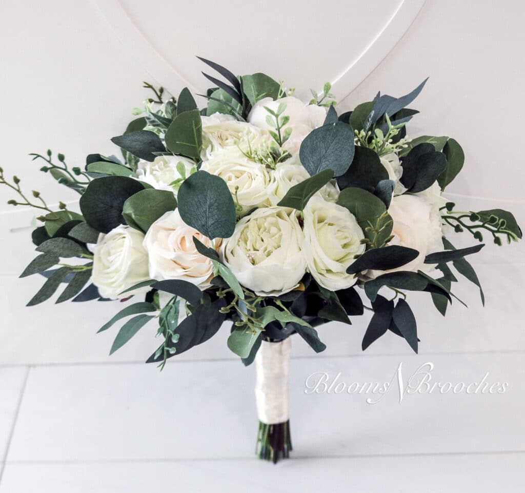 Wedding Floral Arrangements with eucalyptus