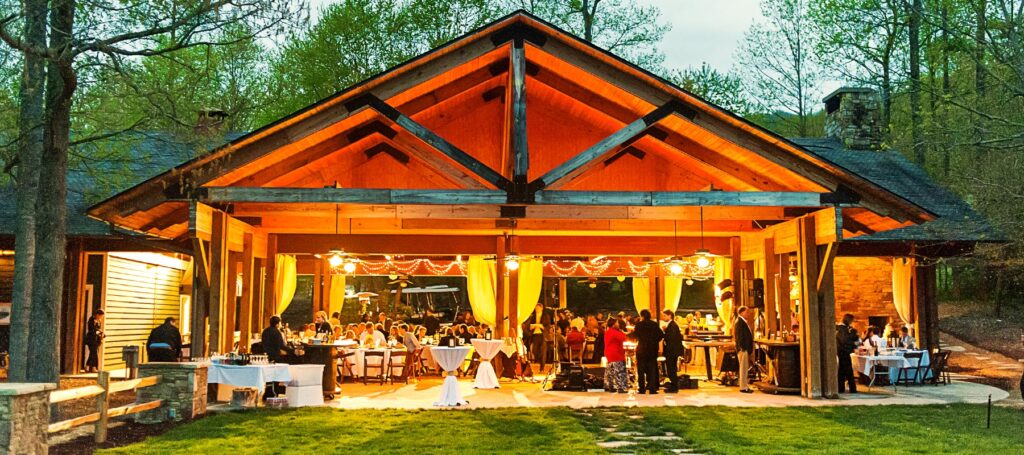 Outdoor Pavilion Wedding