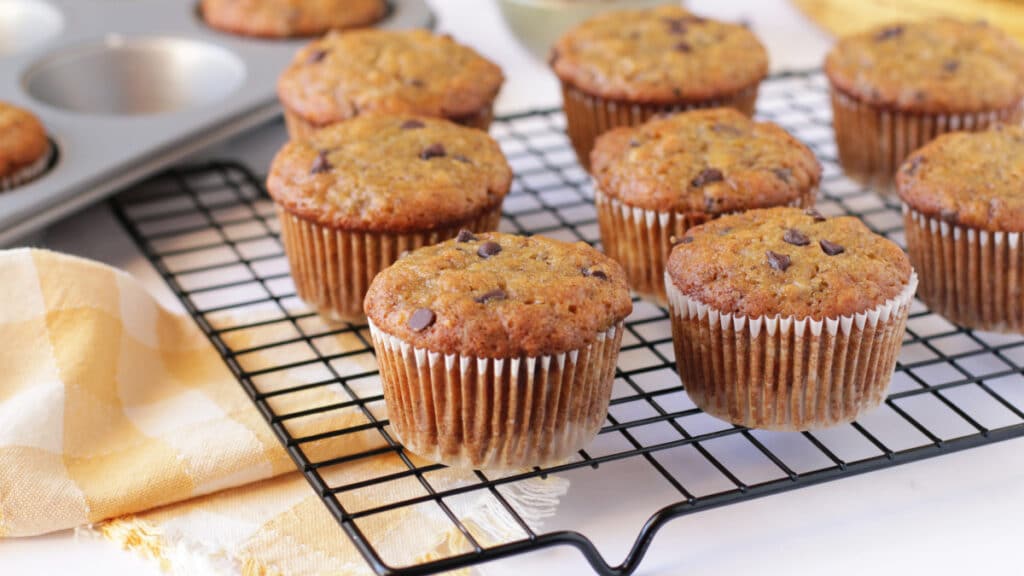 Banana Muffin With Choco Chips