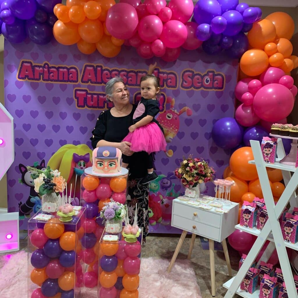 Rainbow Balloon Arch Abby Hatcher