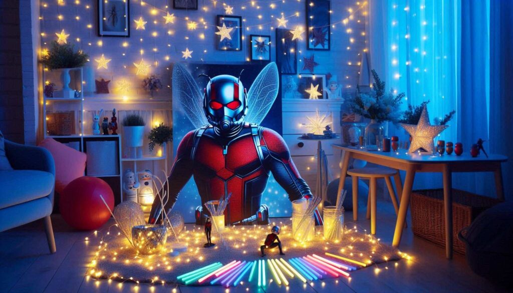 Antman birthday backdrop