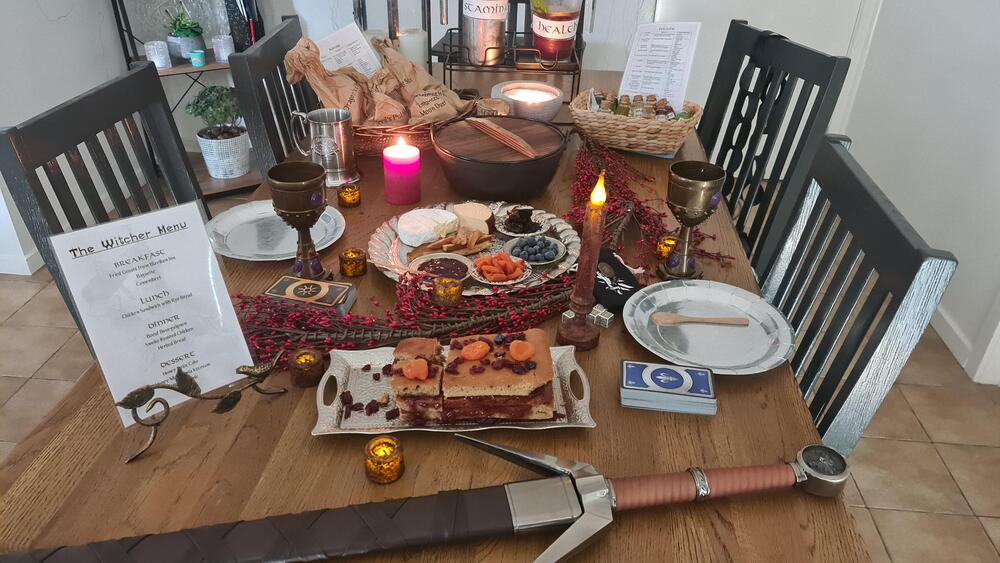 The Witcher Birthday Party Dessert Table (1)