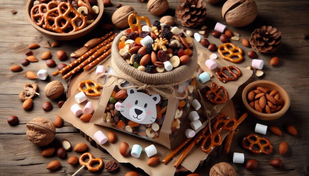 Snack Mix with Marshmallow, peanut and more