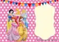 Invitation Template of 10 Disney Princess Birthday Invitations (FREE Printable Templates) 14