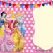 Invitation Template of 10 Disney Princess Birthday Invitations (FREE Printable Templates) 13