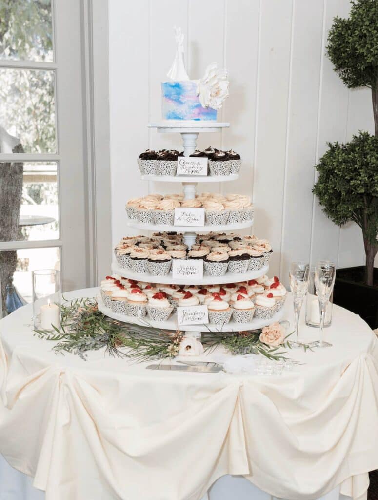 Wedding Cupcake Tower