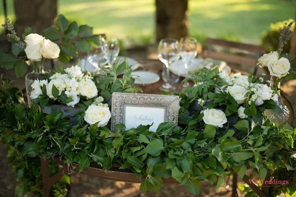 Greenery Wedding decorations