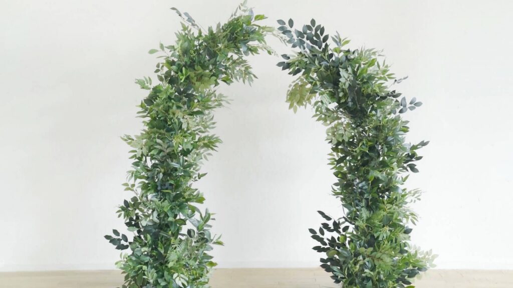 Beautiful Evergreen Greenery Centerpiece