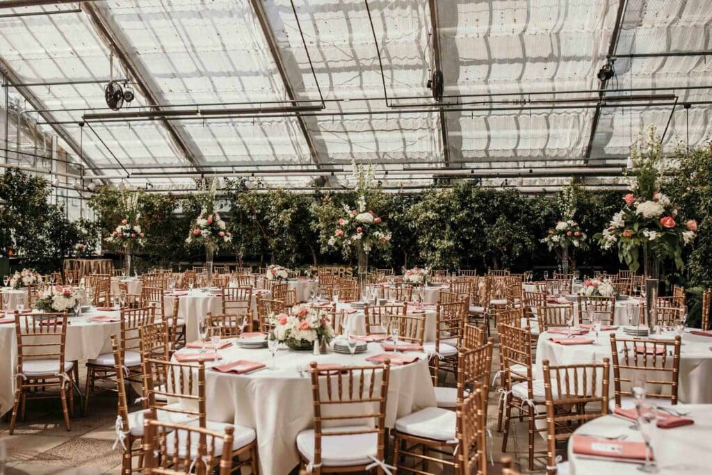 Rustic Barn Glasshouse wedding