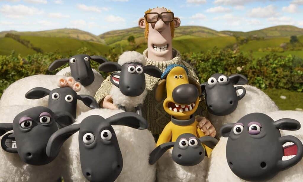 Shaun the sheep Timmy and Bitzer