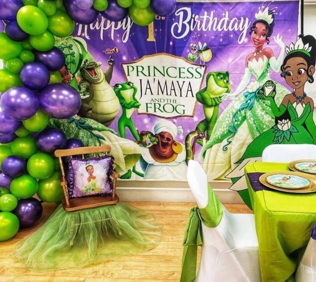 The Princess and the Frog Birthday Party