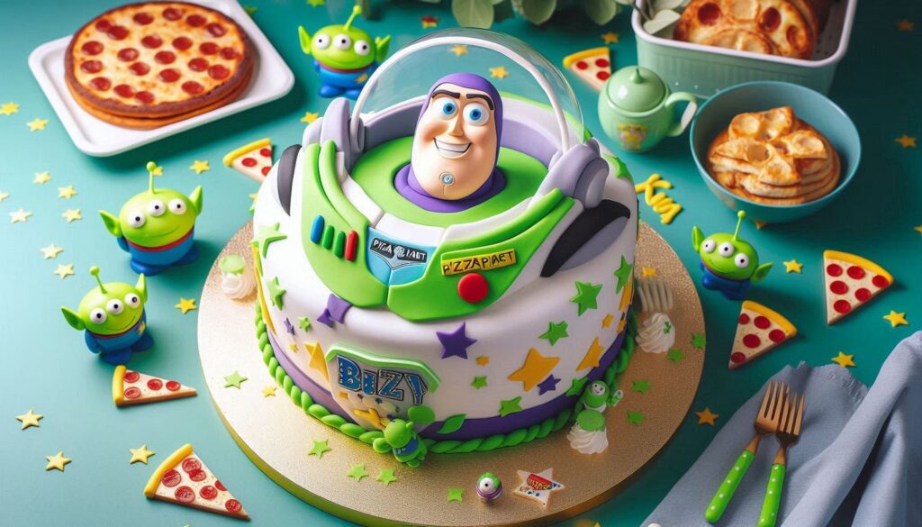 Buzz Lightyear cake