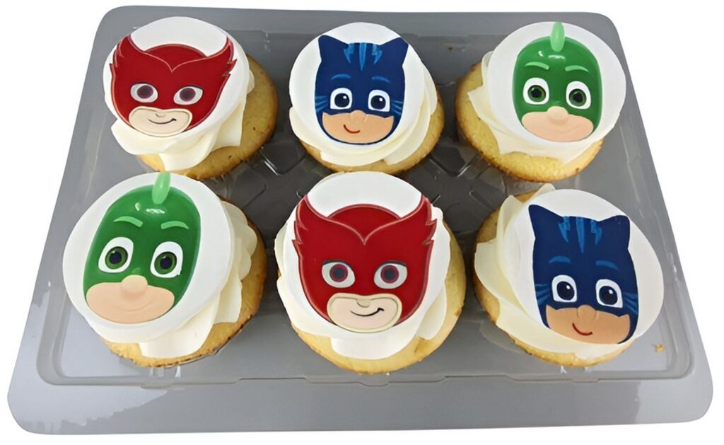 PJ Masks Cupcakes