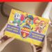 PAW Patrol badge birthday invitation with Skye and Everest