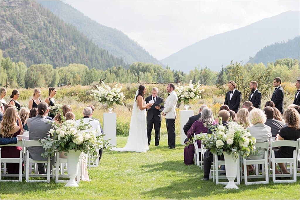 Garden wedding