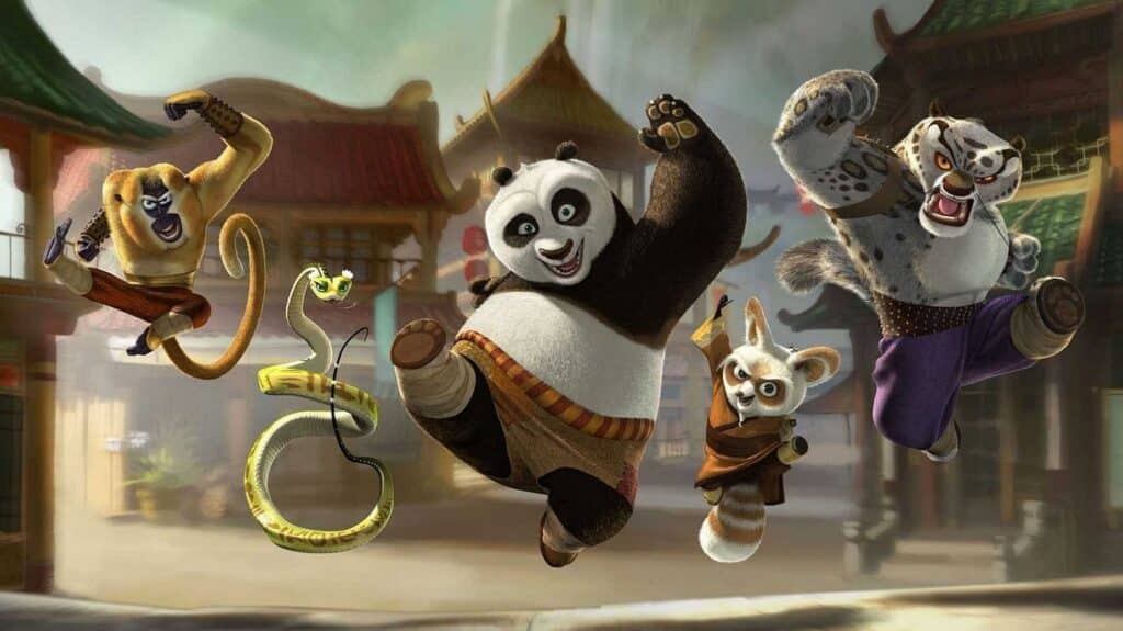 Kung Fu Panda characters