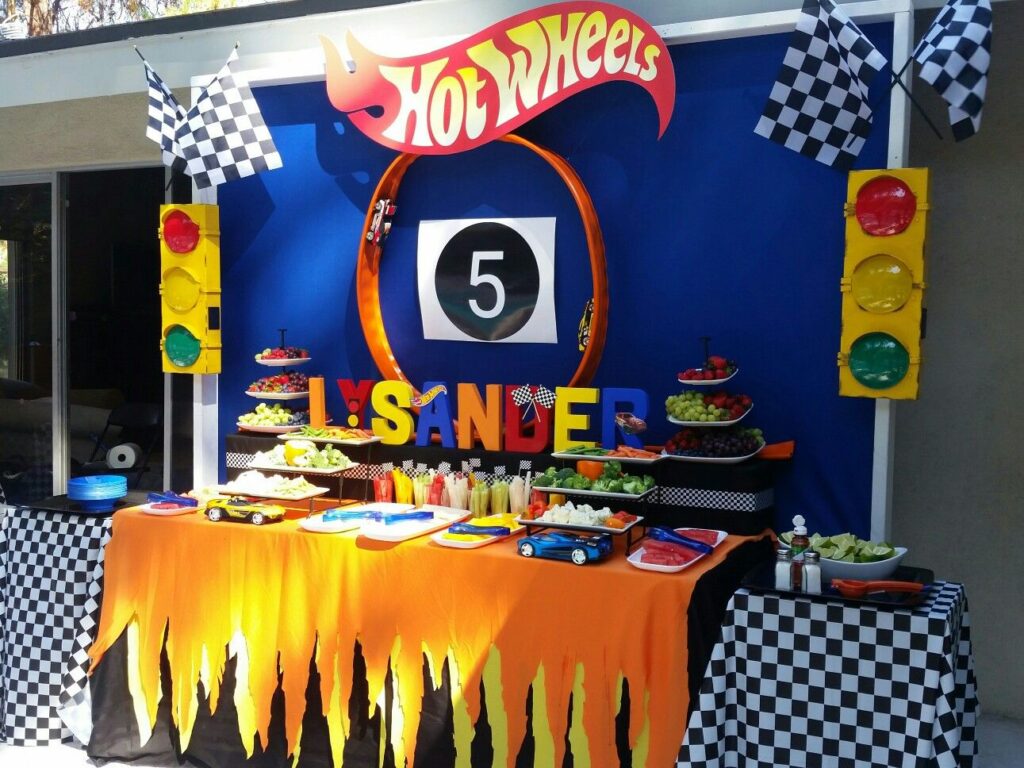 Hot Wheels Birthday Party Decor