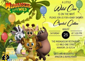 Animated Movie Baby Shower Invitation Ideas (Credit: pinterest)