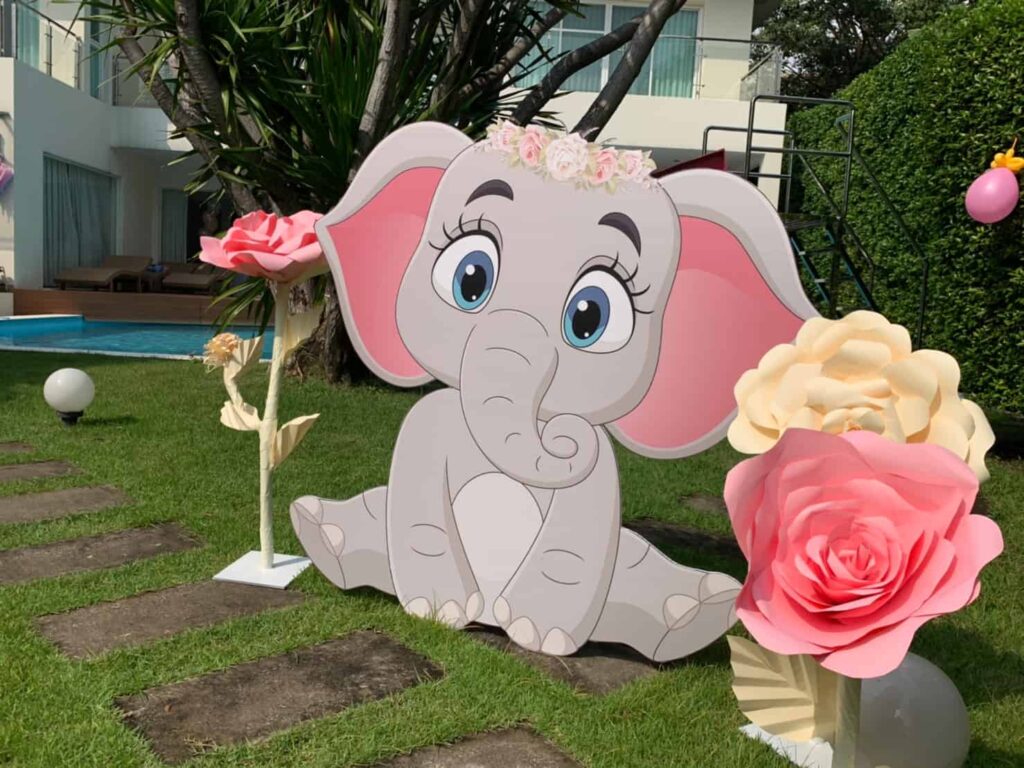 Baby Elephant Birthday Party