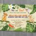 Lion King Birthday Invitations (Credit: pinterest)